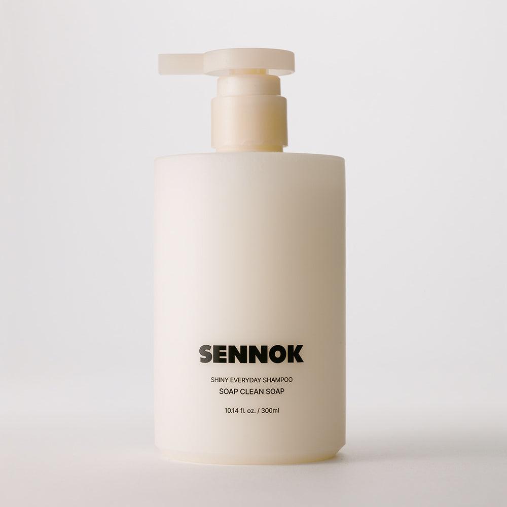 SENNOK Shiny Everyday Shampoo Soap Clean Soap packaging and details
