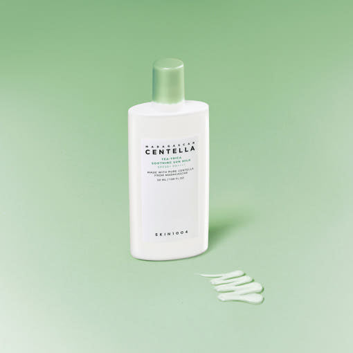 SKIN1004 MADAGASCAR CENTELLA TEA-TRICA SOOTHING SUN MILK SPF 50+ PA++++ 50ml (Sunscreen)