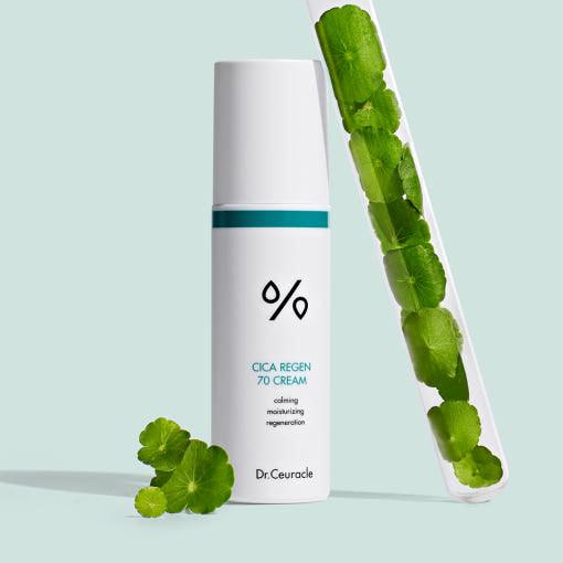 Dr.Ceuracle Cica Regen 70 Cream packaging and details