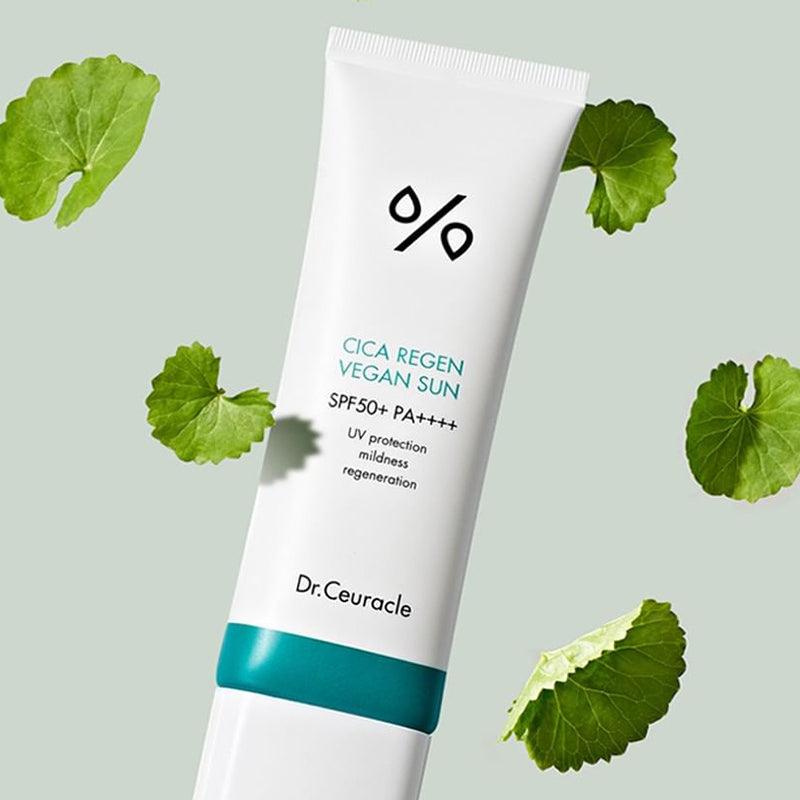 Dr.Ceuracle Cica Regen Vegan Sun SPF50+ PA++++ 50ml (Sun Cream)