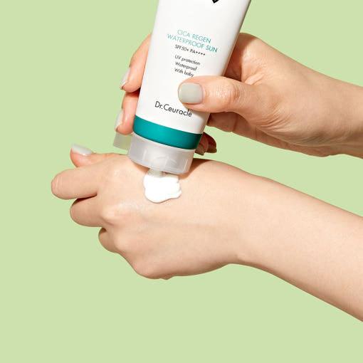Dr.Ceuracle Cica Regen Waterproof Sun SPF50+ PA++++ 100ml (Sun Cream)
