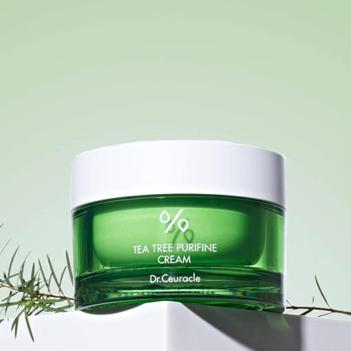 Dr.Ceuracle Tea Tree Purifine Cream product texture