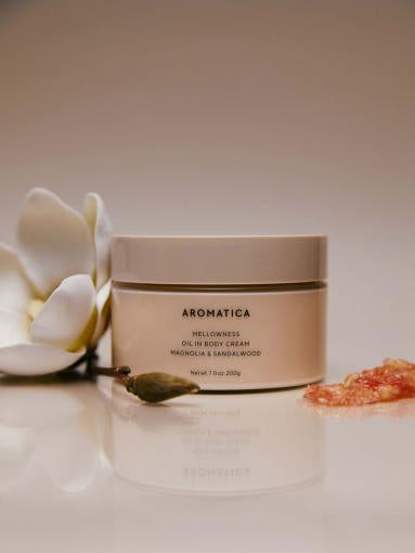 AROMATICA Mellowness Oil In Body Cream Magnolia & Sandanwood 200g 200 g
