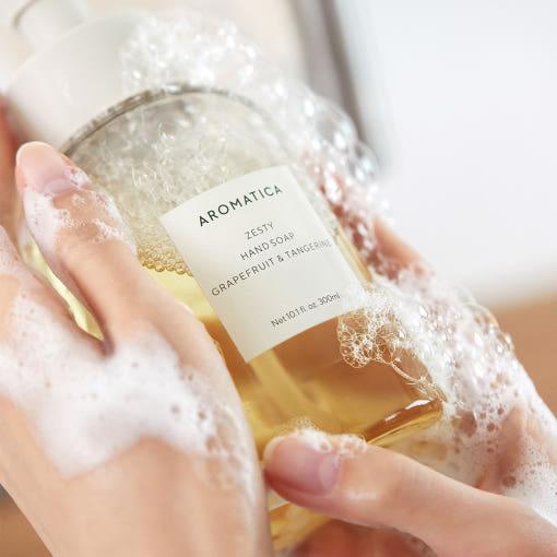 AROMATICA Zesty Hand Soap Grapefruit & Tangerine 300ml (Hand Wash)