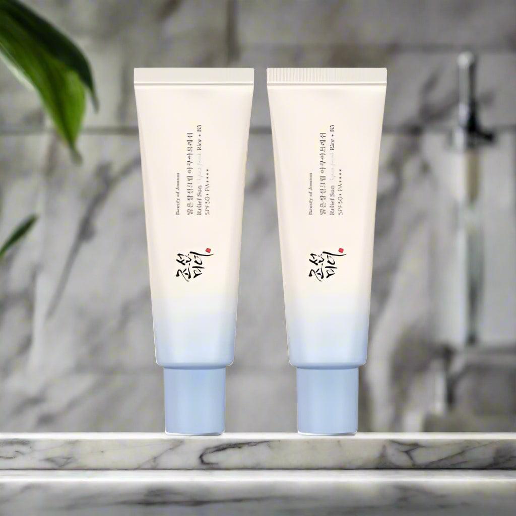Beauty of Joseon Relief Sun Aqua-fresh Rice+B5 (SPF50+ PA++++) 50ml x product texture