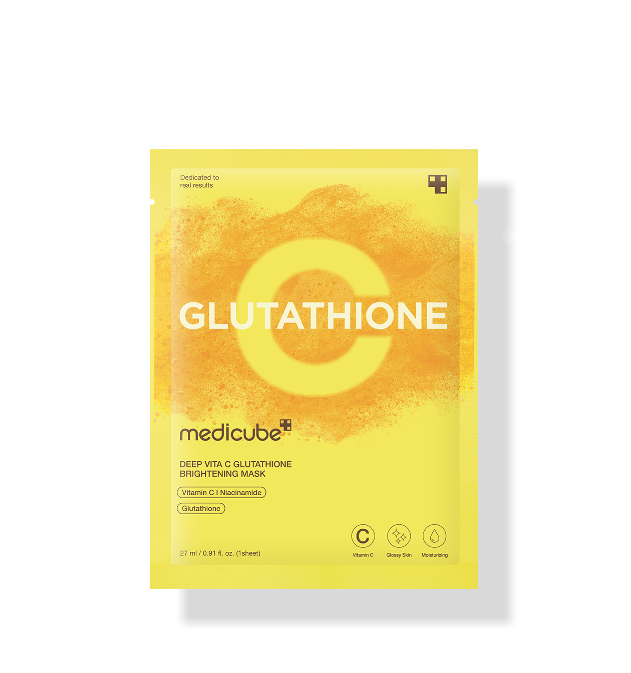 medicube Deep Vita C Glutathione Brightening Mask 27 X 5ea