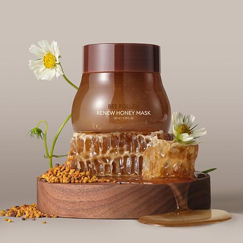 MISSHA Bee Pollen Renew Honey Mask 130ml (Mask Pack)