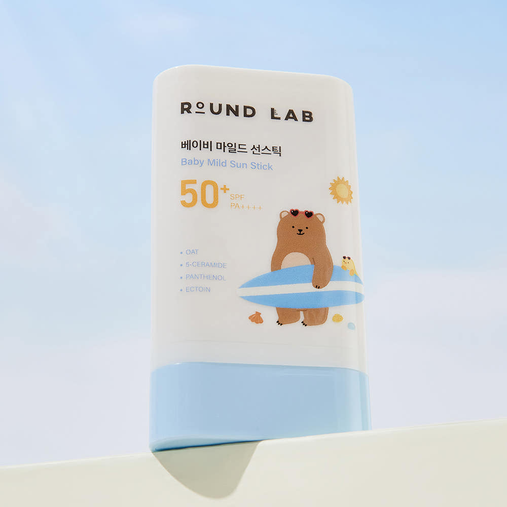 Round Lab Baby Mild Sun Stick 21g (SPF50+ PA++++) product texture