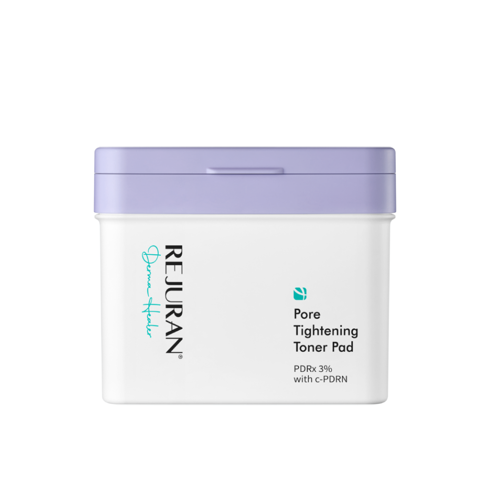 REJURAN Derma Healer Pore Tightening Toner Pad 220ml/60P packaging and details