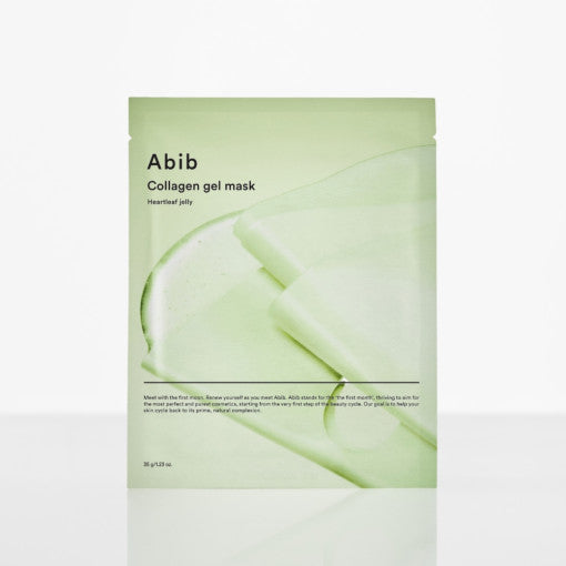 Abib Collagen Gel Mask 35g X 10ea #Heartleaf Jelly (Facial Mask) 35 g