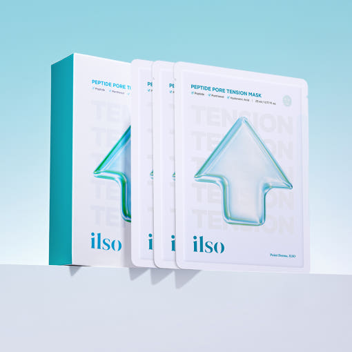 ilso Peptide Pore Tension Mask 23ml X 10ea (Facial Mask)