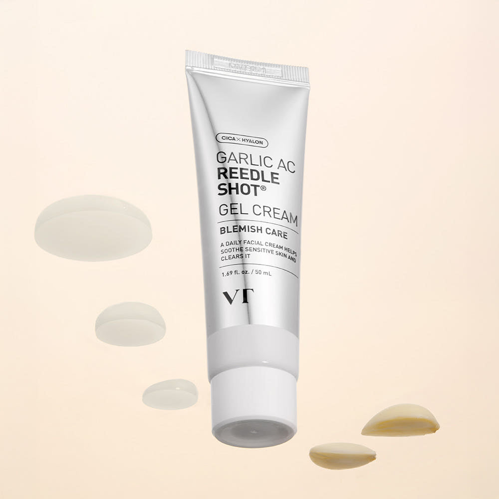 VT Garlic AC Reedle Shot Gel Cream product texture