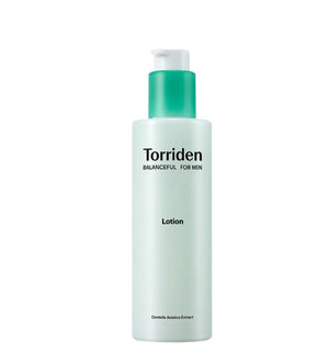 Torriden Balanceful For Men Cica Oil-Free Lotion packaging and details