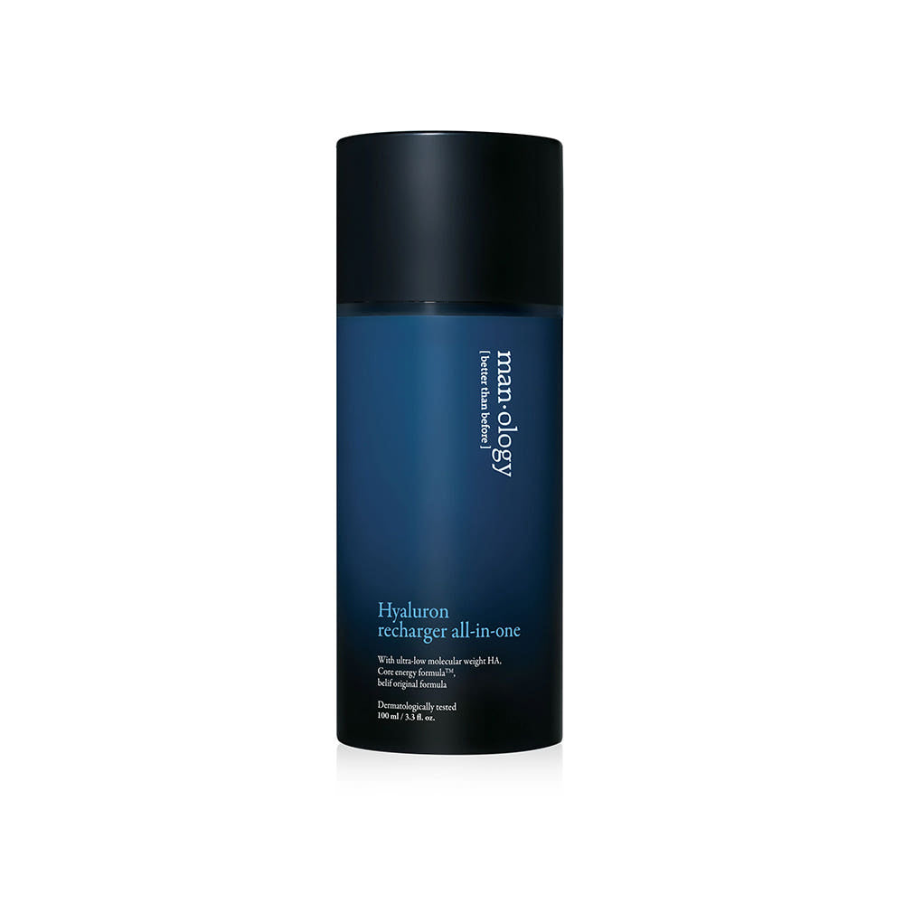 belif Manology Hyaluron Recharger All In One packaging and details