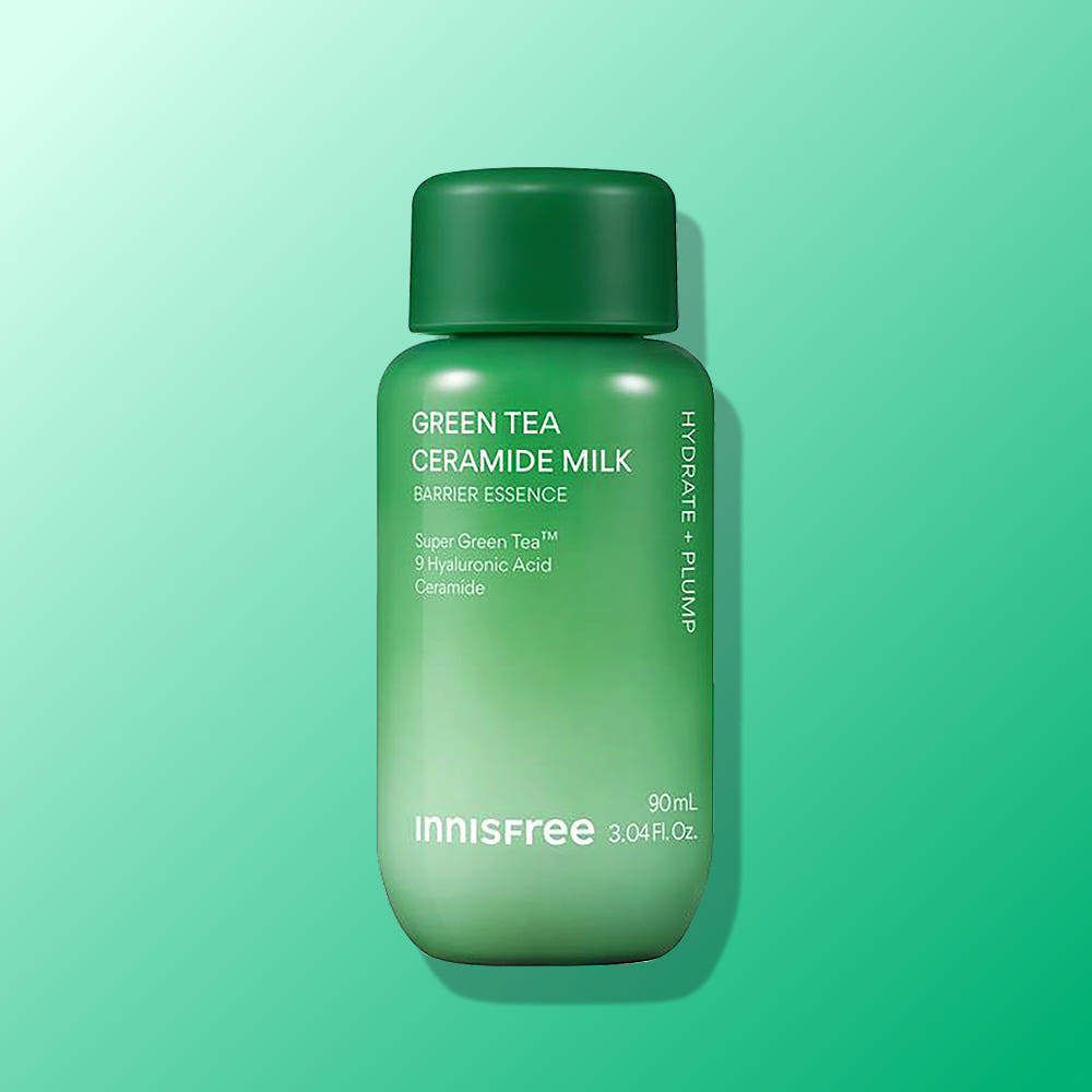 innisfree Green Tea Ceramide Milk Barrier Essence - Korean Essence