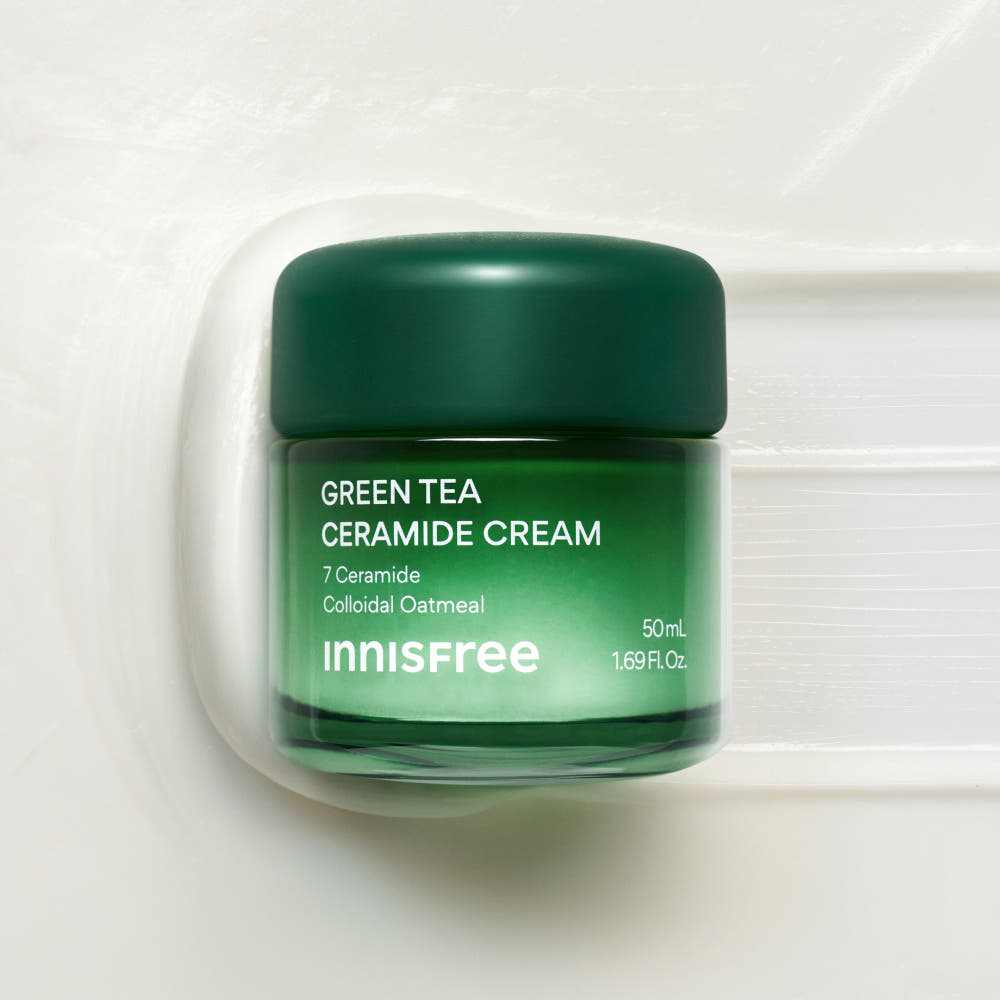 innisfree Green Tea Ceramide Cream how to use