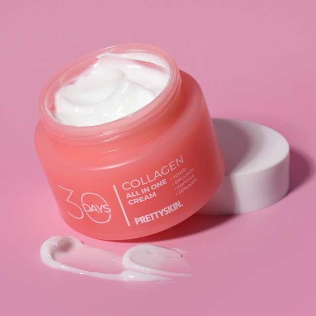 PRETTYSKIN 30 Days All-in-One Collagen Cream 100ml - product detail