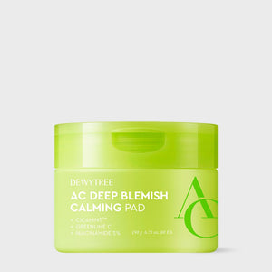 DEWYTREE AC Deep Blemish Calming Pad 190g/80ea - product packaging