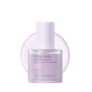 DEAR DAHLIA White Jelly PHA Resurfacing Serum 50ml - product packaging