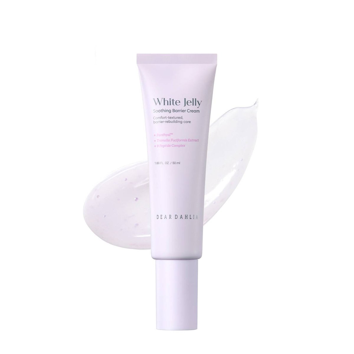 DEAR DAHLIA White Jelly Soothing Barrier Cream 50ml - product packaging