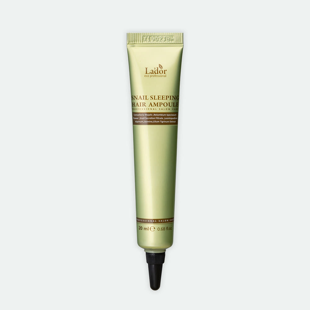 LADOR Snail Sleeping Hair Ampoule 20ml - product packaging