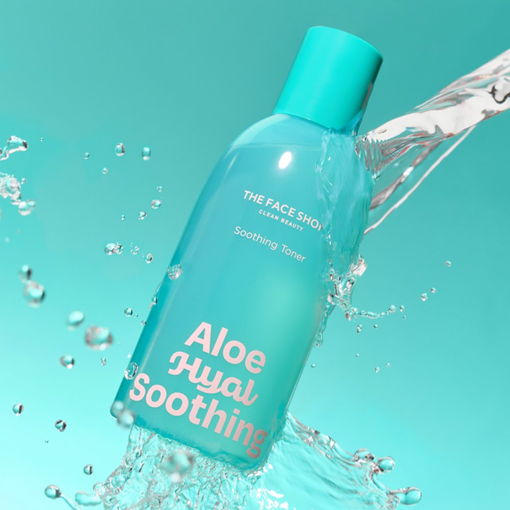THE FACE SHOP Aloe Hyaluronic Acid Soothing Toner 250ml