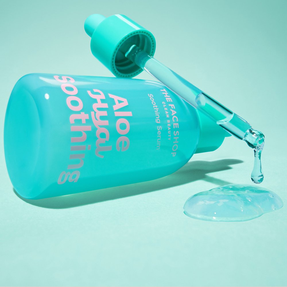 THE FACE SHOP Aloe Hyaluronic Acid Soothing Serum 50ml