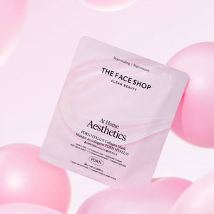 THE FACE SHOP At Home Aesthetics Vegan PDRN HYALU11 Collagen Mask 24g X 4ea