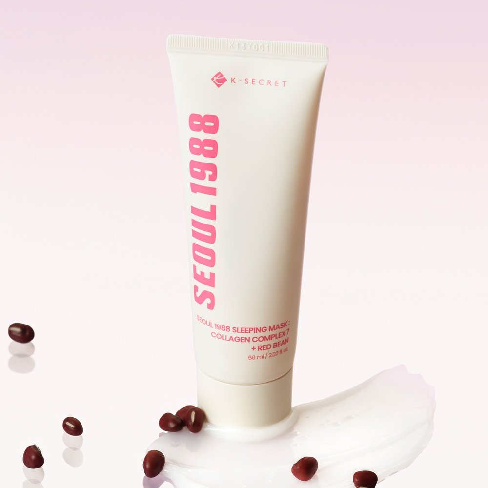 K-SECRET SEOUL 1988 Sleeping Mask : Collagen Complex 7 + Red Bean 60ml