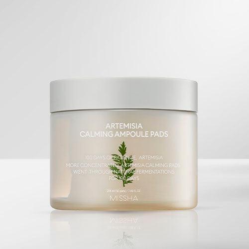 MISSHA New Artemisia Pack Calming AMPOULE PADS 50ea (FACE MASK)
