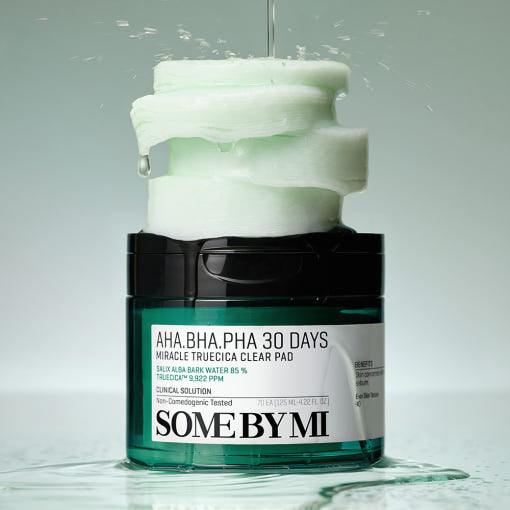 SOME BY MI AHA-BHA-PHA 30Days Miracle Truecica Clear Cleansing Pad (70ea/125ml)