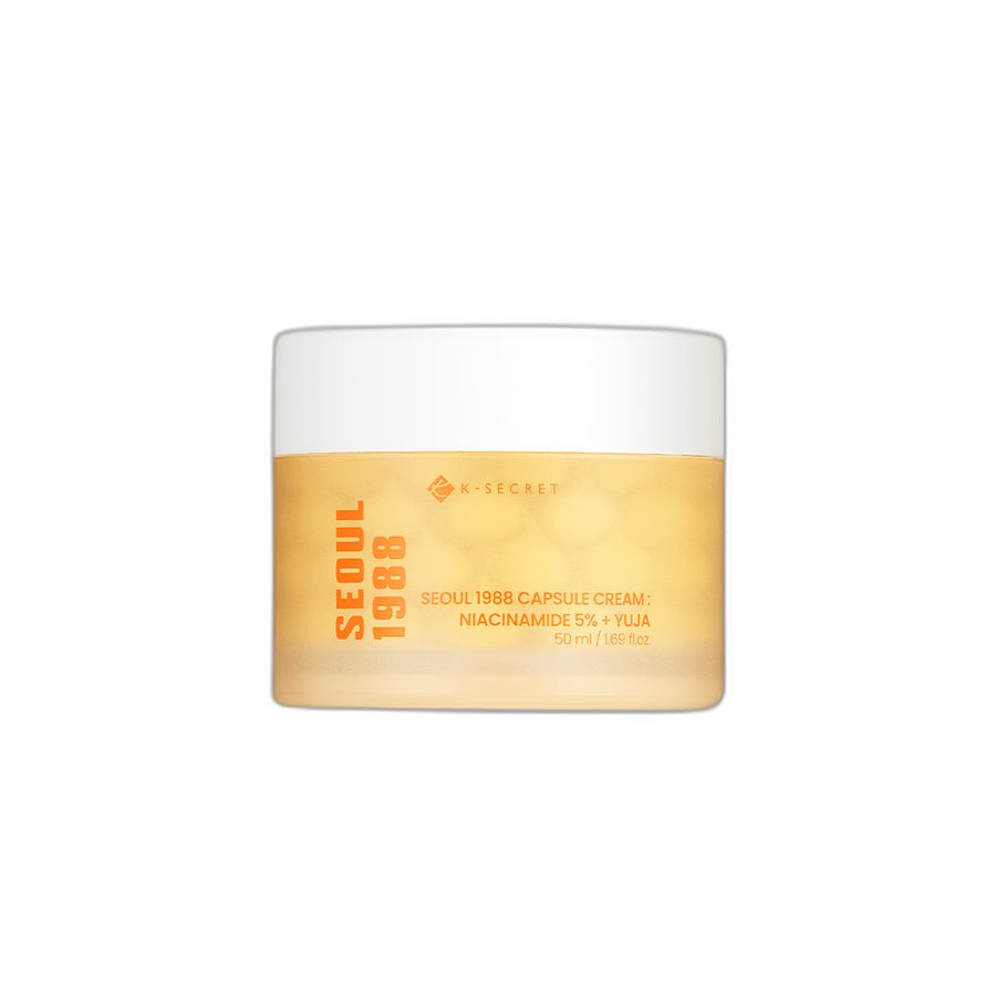 K-SECRET SEOUL 1988 CAPSULE CREAM : NIACINAMIDE 5% + YUJA 50ml