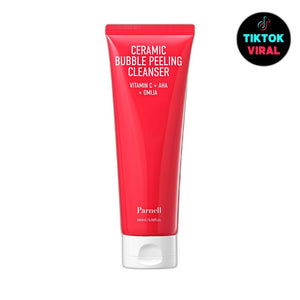 Parnell AHA Omija Ceramic Bubble Peeling Cleanser 180ml