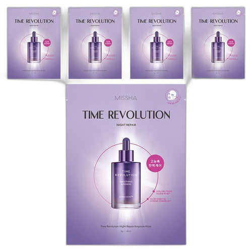 MISSHA Time Revolution Night Repair Ampoule Mask 30ml X 5ea