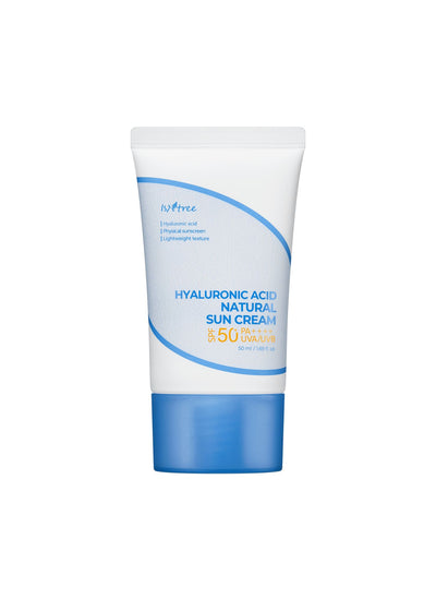 Isntree Hyaluronic Acid Natural Suncream SPF50+PA++++ 50ml