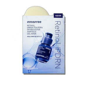 innisfree Retinol Green Tea PDRN Skinbooster Ampoule Gel Mask 25ml X 5ea