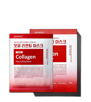 MEDIPEEL Red Lacto Collagen Pore Lifting Mask 30ml*10ea