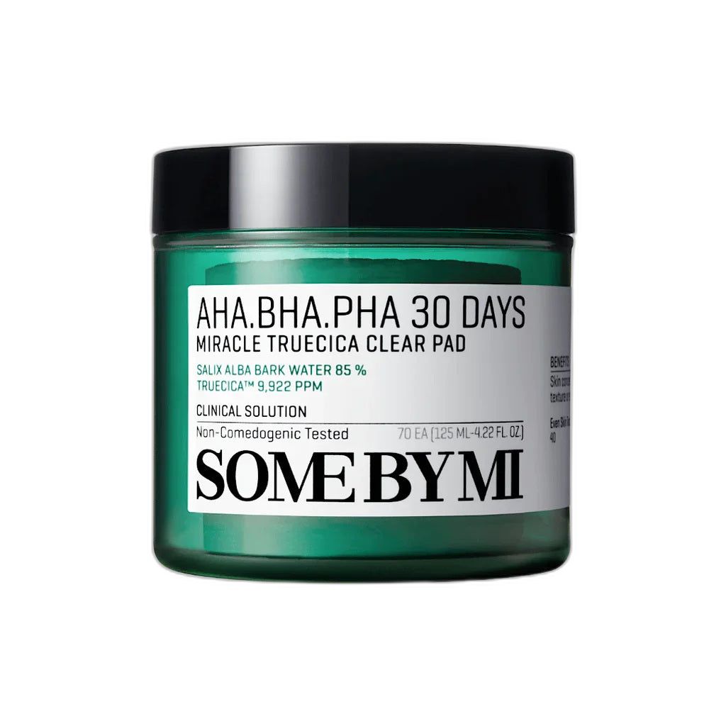 SOME BY MI AHA-BHA-PHA 30Days Miracle Truecica Clear Cleansing Pad (70ea/125ml)