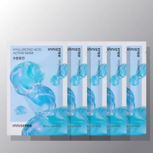 innisfree Hyaluronic Acid Active Mask 25ml X 5ea, image 2