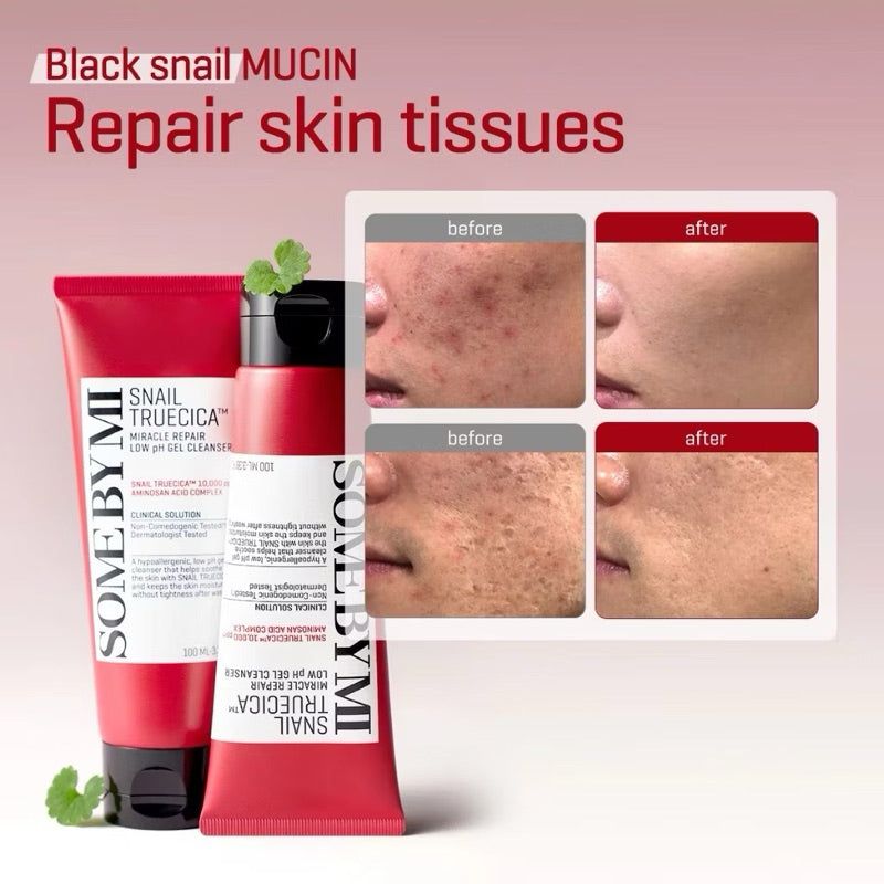 SOME BY MI Snail Truecica Miracle Repair Low pH Gel Cleanser 100ml