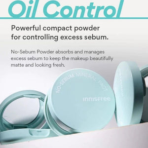 innisfree No Sebum Mineral Pact 8.5g, image 2