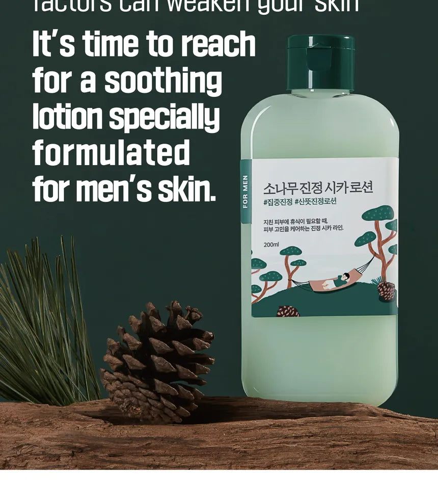 Round Lab For Men Pine Calming Cica Lotion 200ml