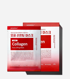 MEDIPEEL Red Lacto Collagen Pore Lifting Mask 30ml*10ea, image 2