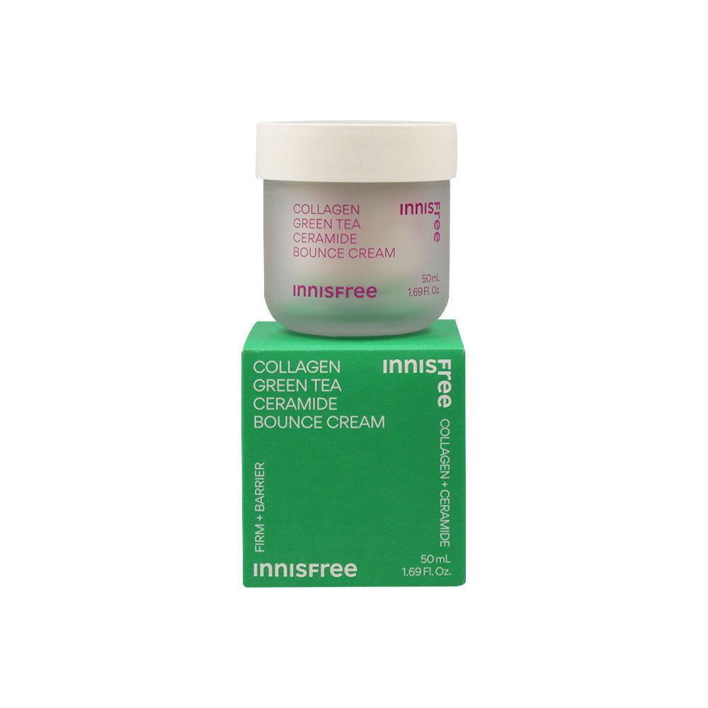 innisfree Collagen Green Tea Ceramide Bounce Cream 50ml