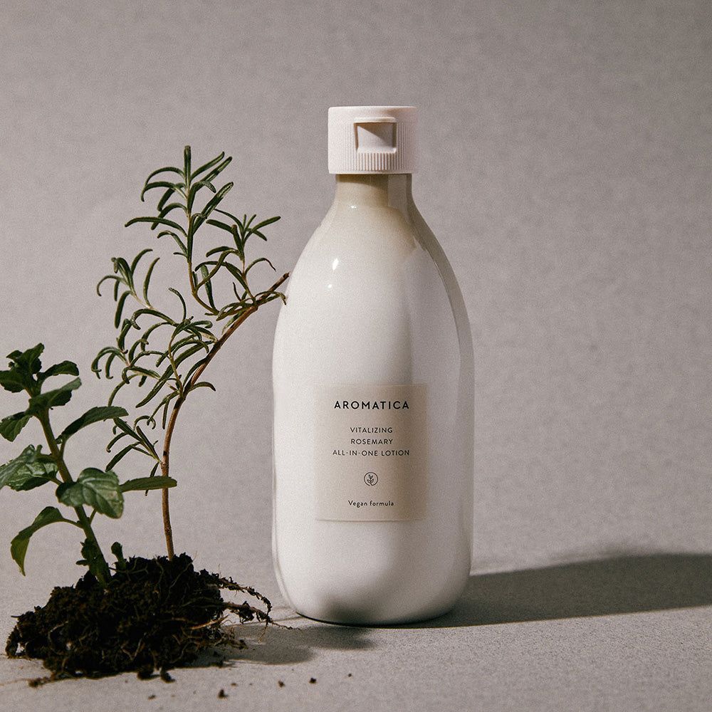 AROMATICA Vitalizing Rosemary ALL-IN-ONE Lotion 300ml (Refill)