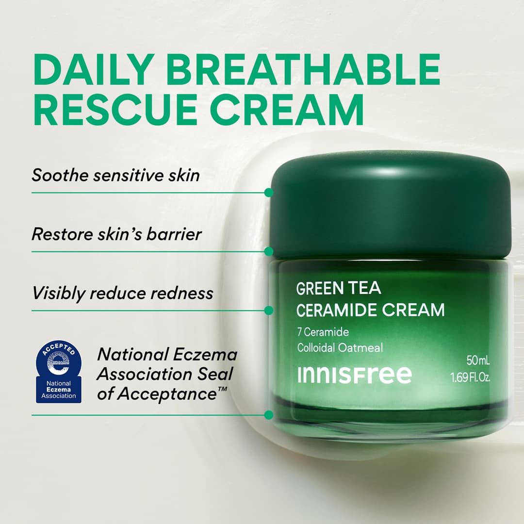 innisfree Green Tea Ceramide Cream 50ml
