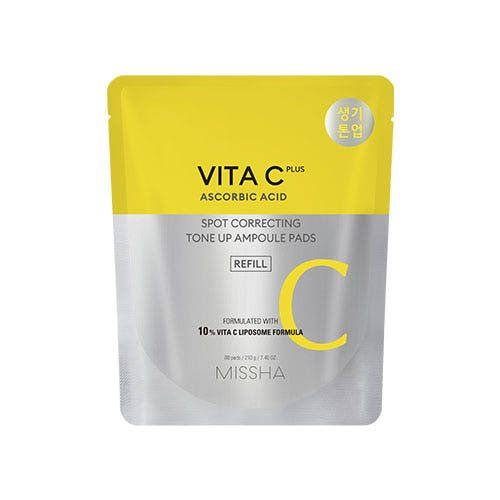 MISSHA Vita C Plus Spot Correcting Tone Up Ampoule Pads 210g/80pads