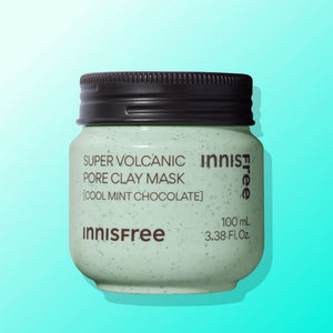 innisfree Super Volcanic Pore Clay Mask (Cool Mint Chocolate) 100ml, image 2