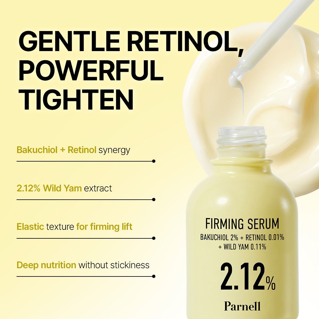 Parnell Bakuchiol Retinol Wild Yam 2.12 Firming Serum 30ml