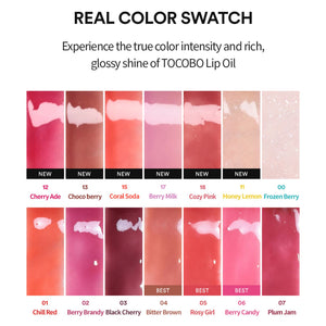 TOCOBO Juicy Berry Plumping Lip Oil 4g, image 38